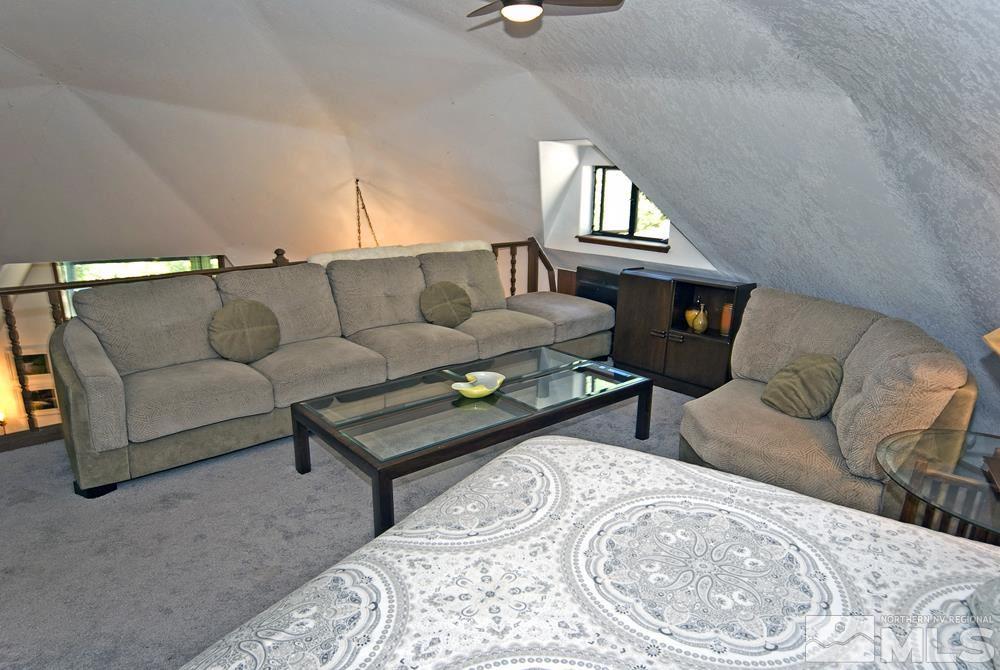 820 Hot Springs Road Markleeville, CA 96120 - Photo 33 of 36 a living room with furniture and a couch