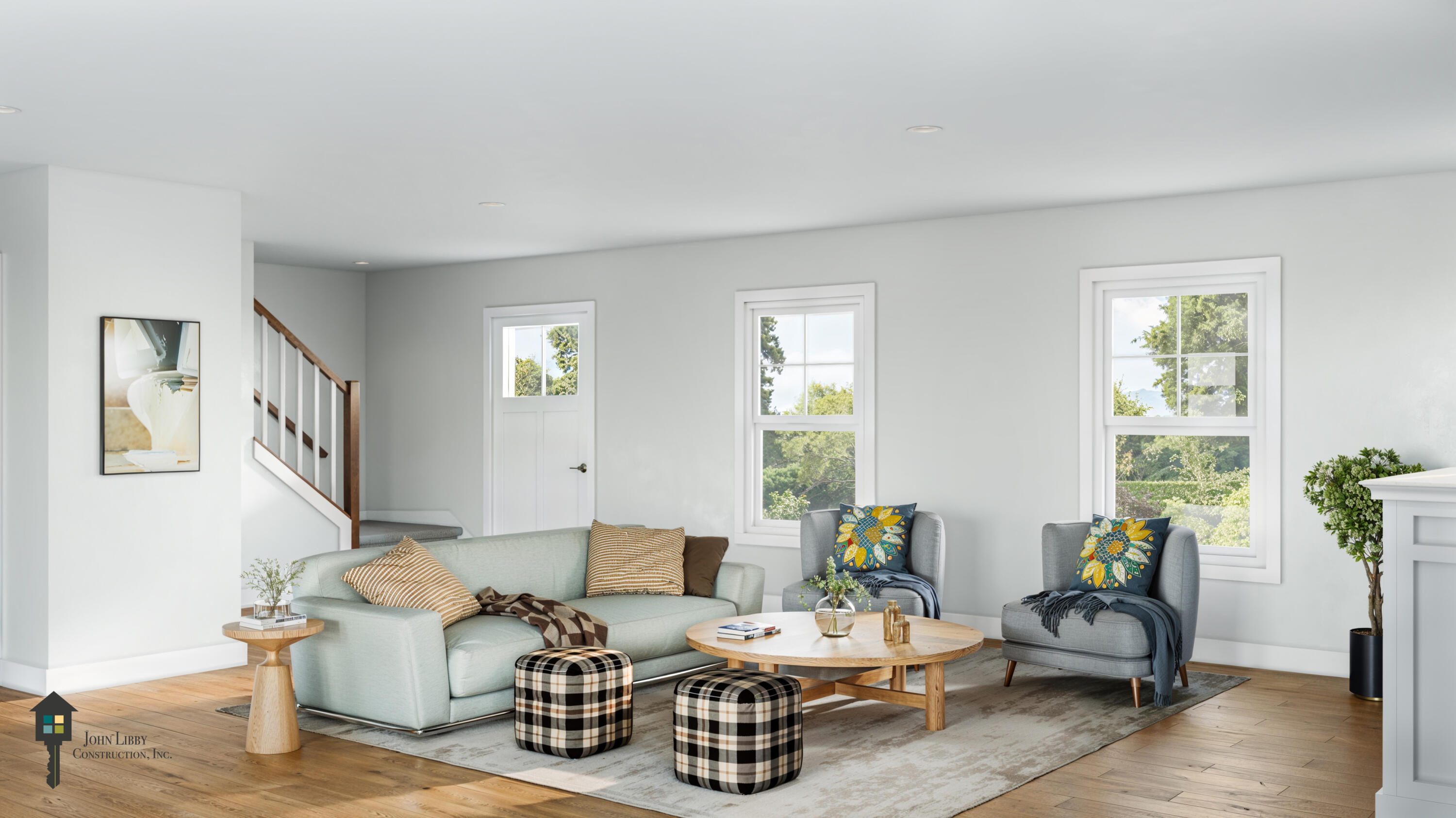 139 B Pratt Road Bowdoinham, ME 04008 - Photo 5 of 8 Linden Living Room