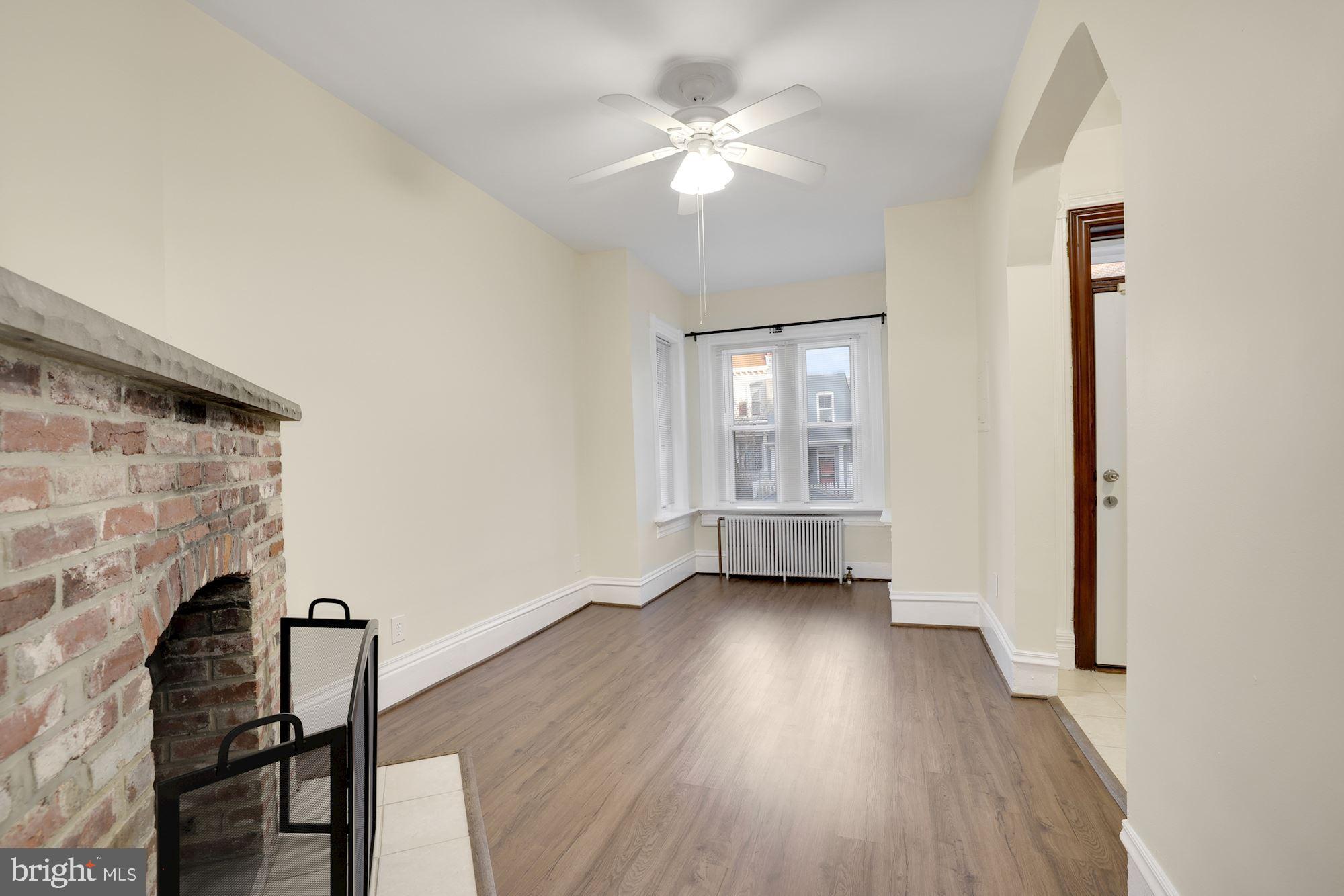 616 11th Street Northeast Washington, DC 20002 - Photo 2 of 22 Welcoming Family Room - new flooring and paint