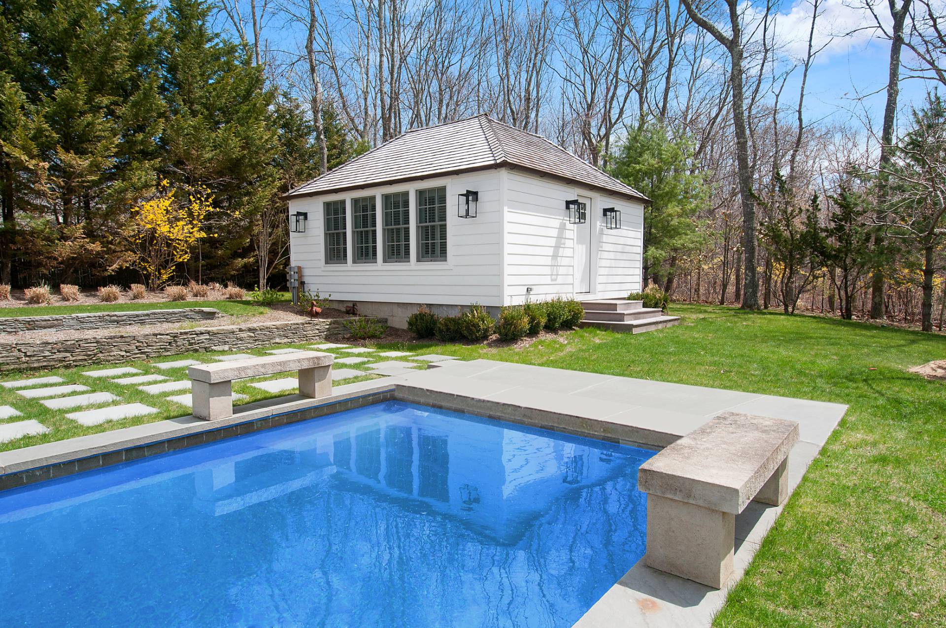 1333 Sagg Road Sag Harbor, NY 11963 - Photo 22 of 29 a house view with a garden space
