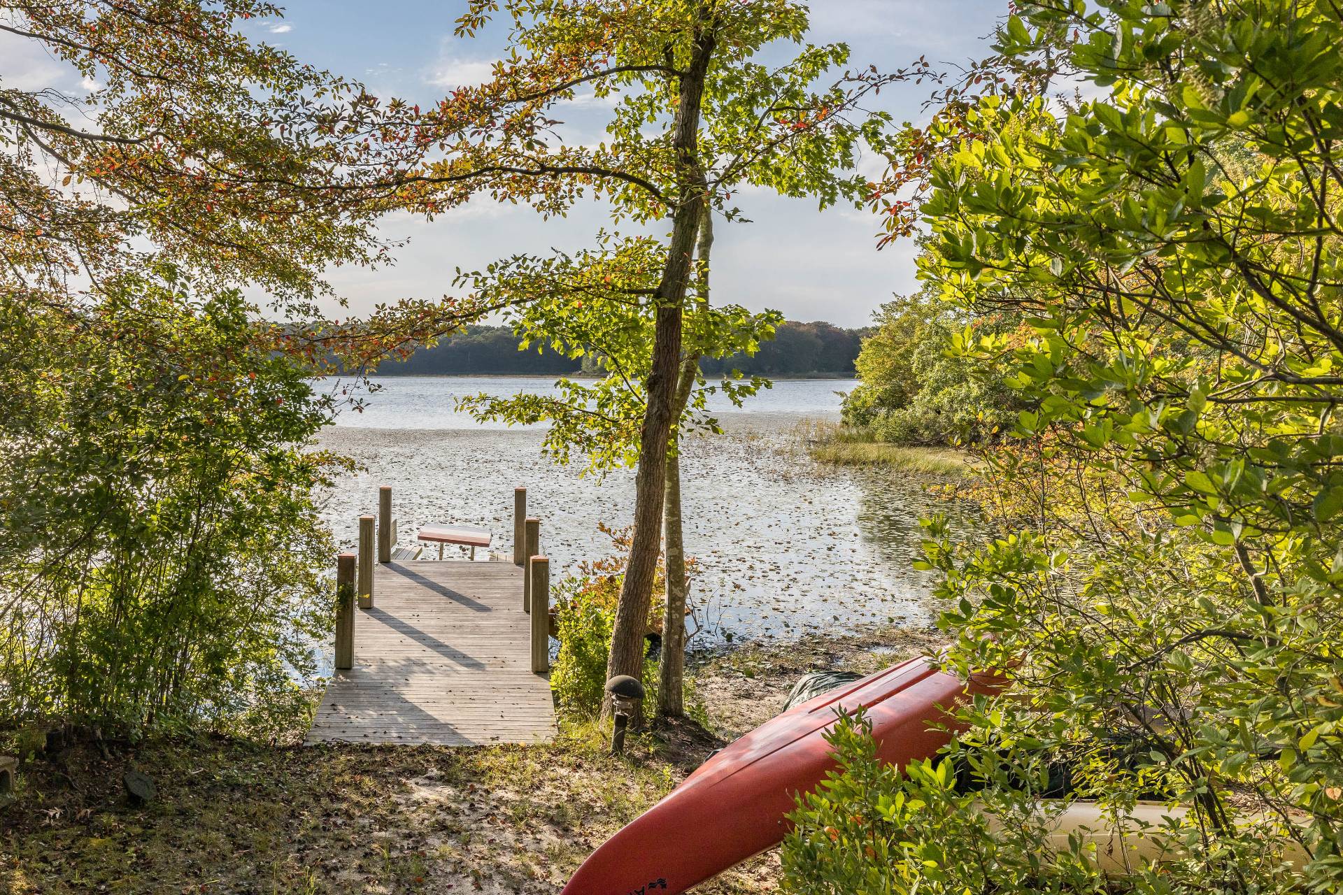 1333 Sagg Road Sag Harbor, NY 11963 - Photo 5 of 29 a view of yard from deck