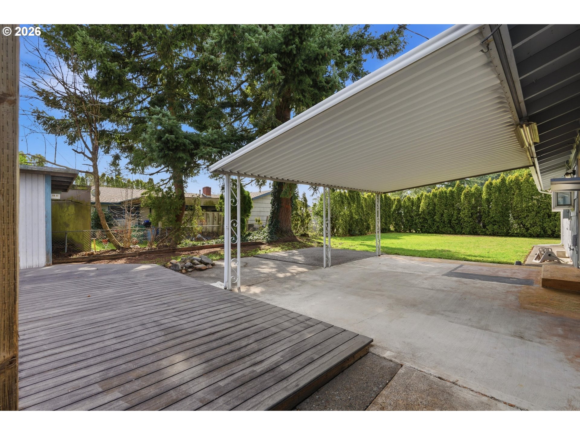 16706 Southeast Ankeny Street Portland, OR 97233 - Photo 34 of 43 a view of outdoor space yard and patio