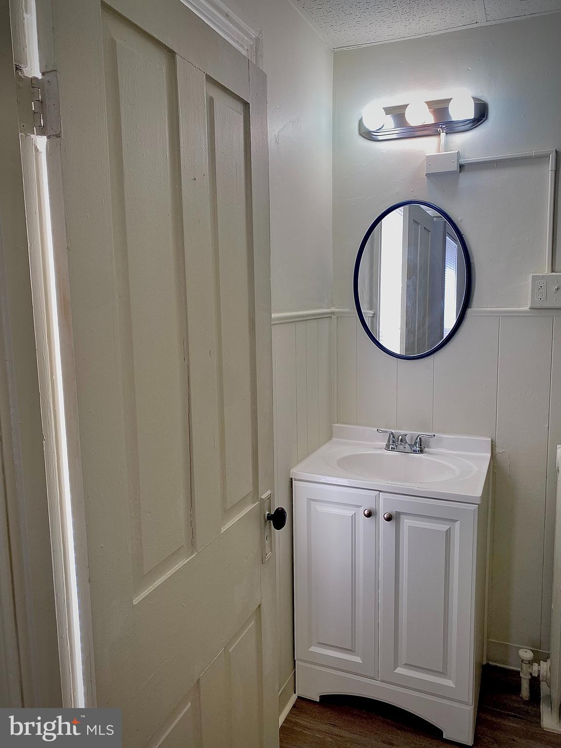 424 Locust Street Reading, PA 19604 - Photo 12 of 17 a bathroom with a sink and a mirror