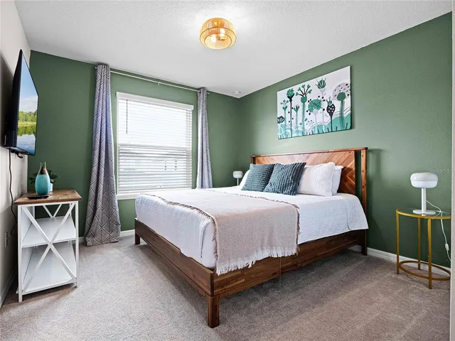 a view of a city with an ocean view