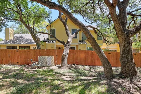 a view of outdoor space and deck