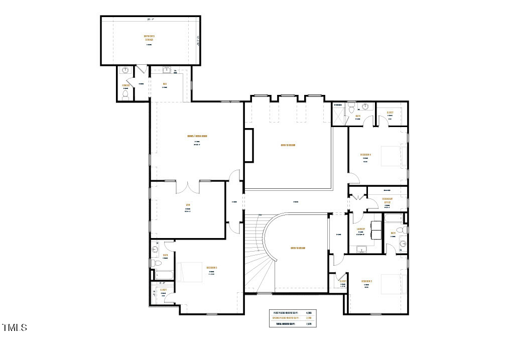 1132 Wimbleton Drive Raleigh, NC 27609 - Photo 30 of 30 a picture of a wall with white and white wall