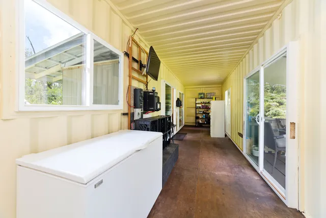 a view of a storage & utility room