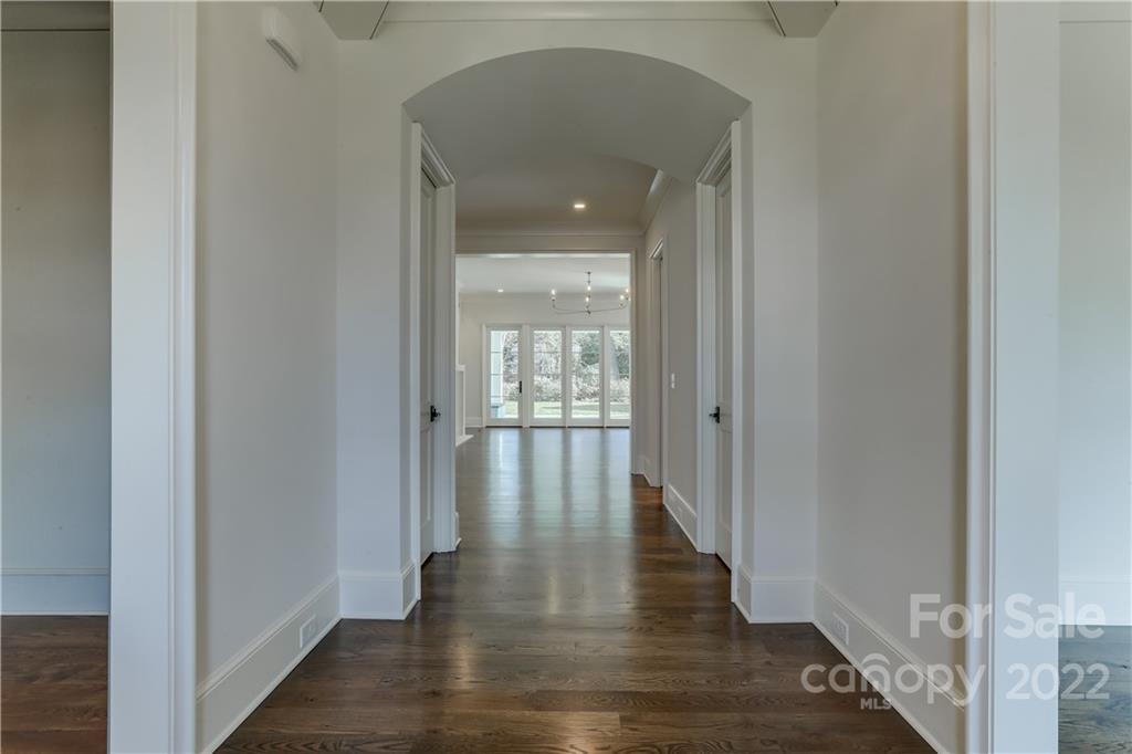1429 Audubon Road Charlotte, NC 28211 - Photo 3 of 48 a view of a hallway with wooden floor