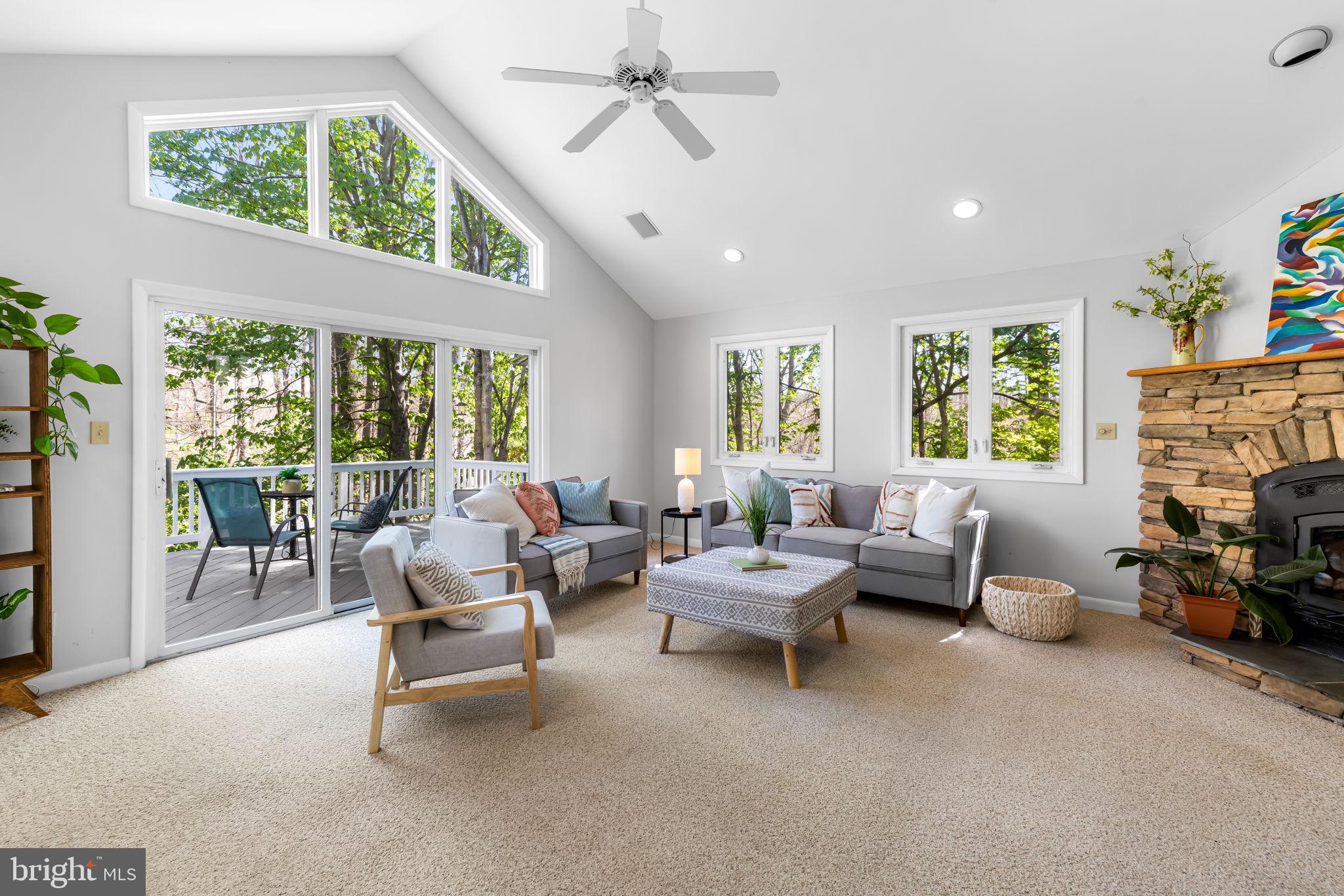 8230 Dogwood Road Windsor Mill, MD 21244 - Photo 18 of 58 Down a half level from the Kitchen-Huge Family Rm