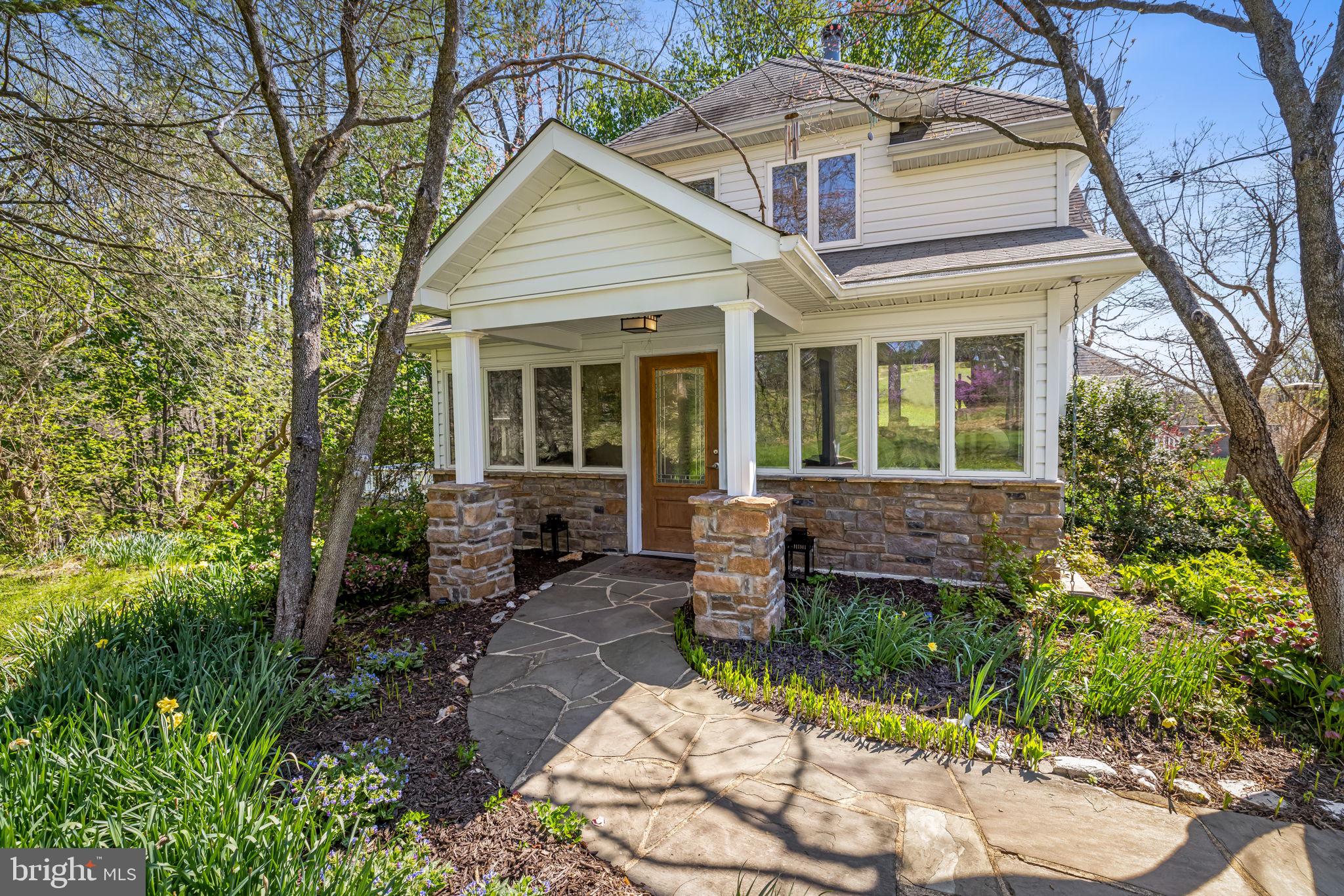 8230 Dogwood Road Windsor Mill, MD 21244 - Photo 3 of 58 Beautiful Stone Walkway to the front door