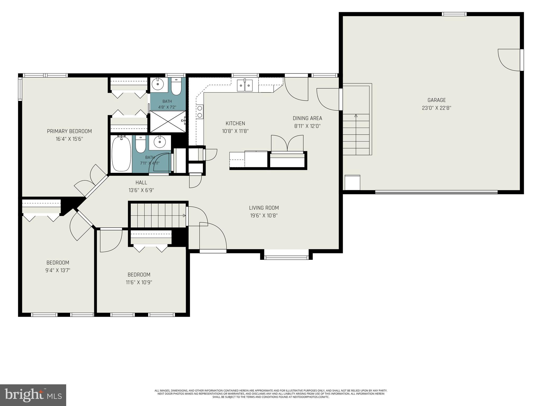 183 Choptank Road Stafford, VA 22556 - Photo 37 of 38 Main Level Floor Plan