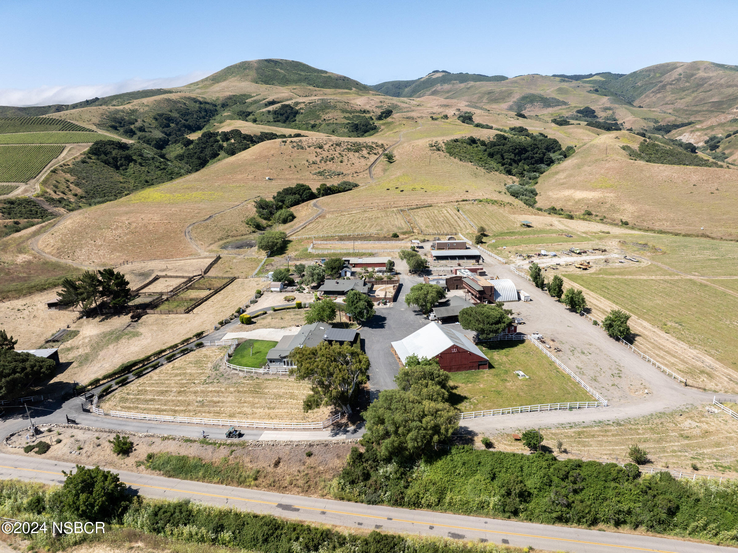 6500 Santa Rosa Road Buellton, CA 93427 - Photo 63 of 97 an aerial view of ocean with residential house