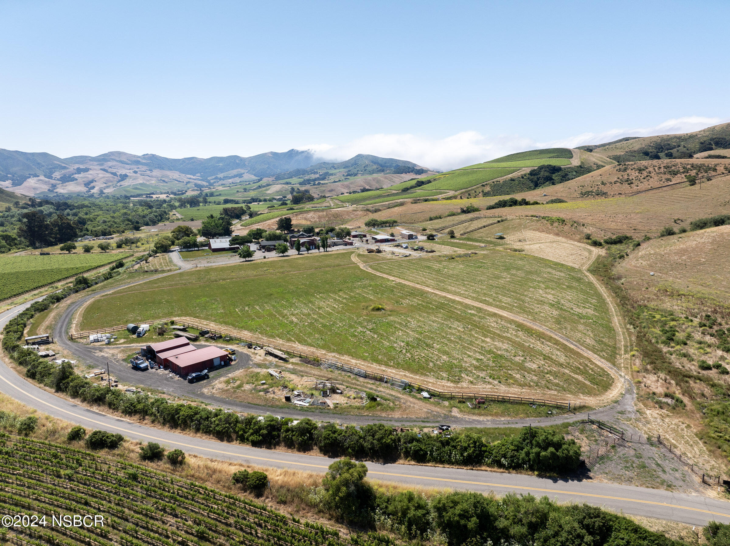 6500 Santa Rosa Road Buellton, CA 93427 - Photo 74 of 97 a view of a field with an ocean view