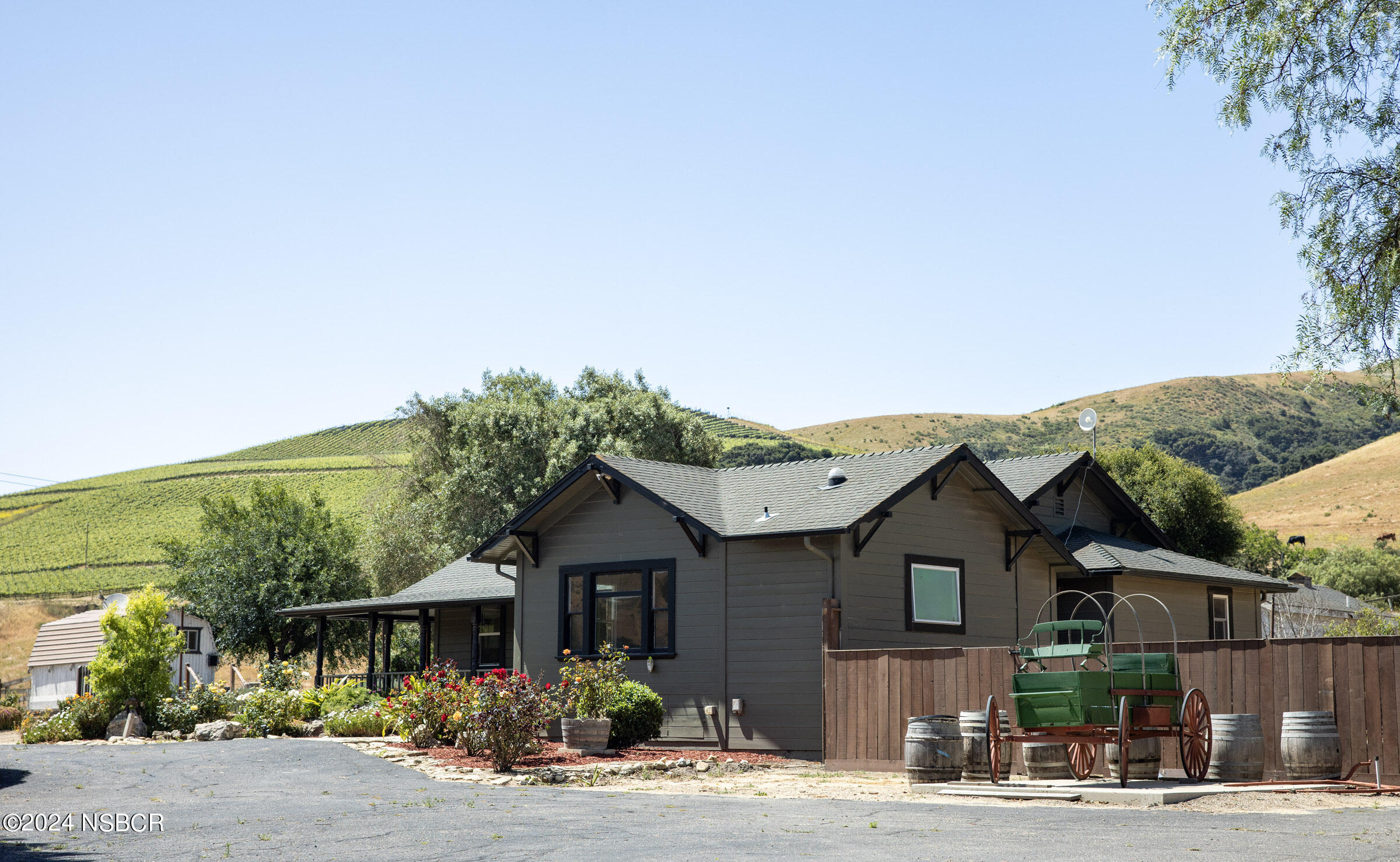 6500 Santa Rosa Road Buellton, CA 93427 - Photo 89 of 97 a front view of a house with a yard