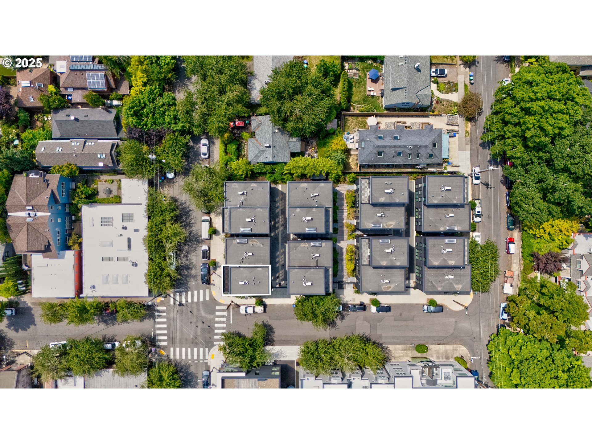 2805 Northwest Thurman Street Portland, OR 97210 - Photo 42 of 42 an aerial view of multiple house