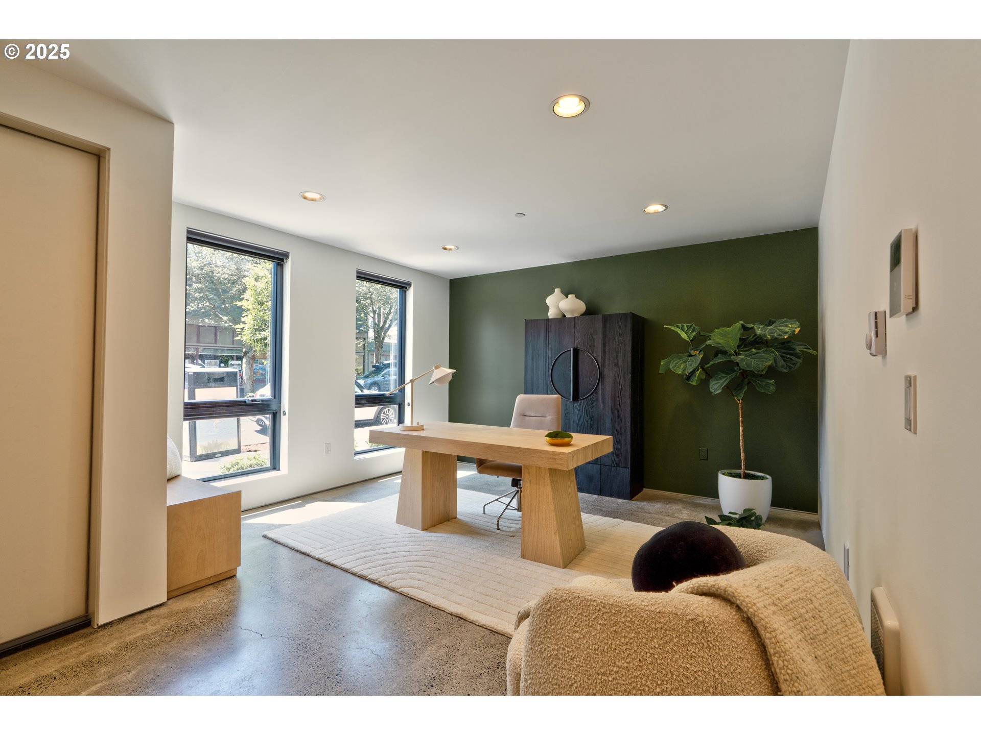 2805 Northwest Thurman Street Portland, OR 97210 - Photo 5 of 42 a living room with furniture and a large window