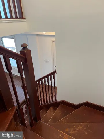 a view of entryway with stairs