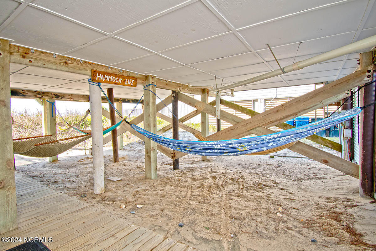 1205 Ocean Drive, Unit E & W Emerald Isle, NC 28594 - Photo 33 of 63 hammock lounging area