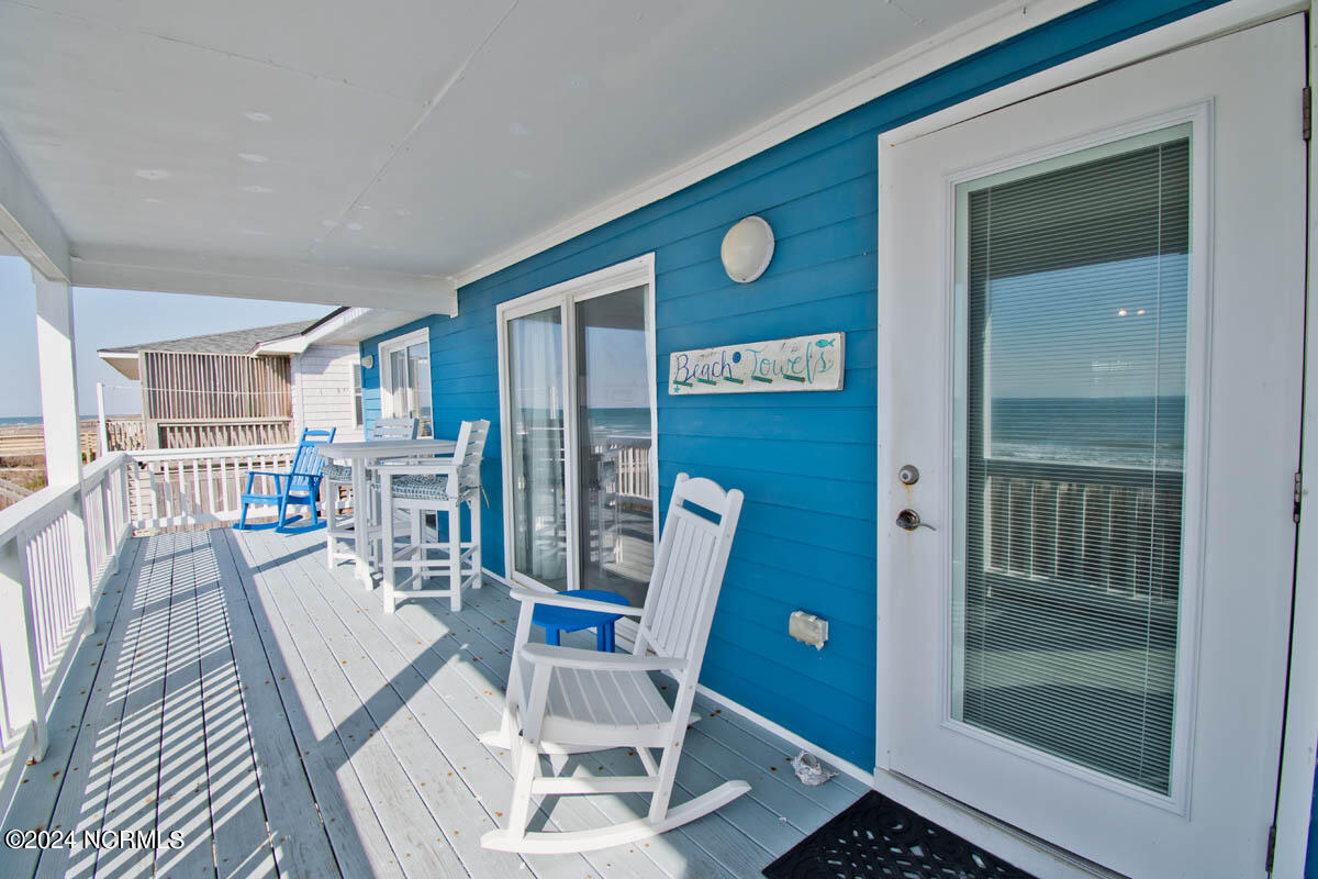 1205 Ocean Drive, Unit E & W Emerald Isle, NC 28594 - Photo 35 of 63 W porch