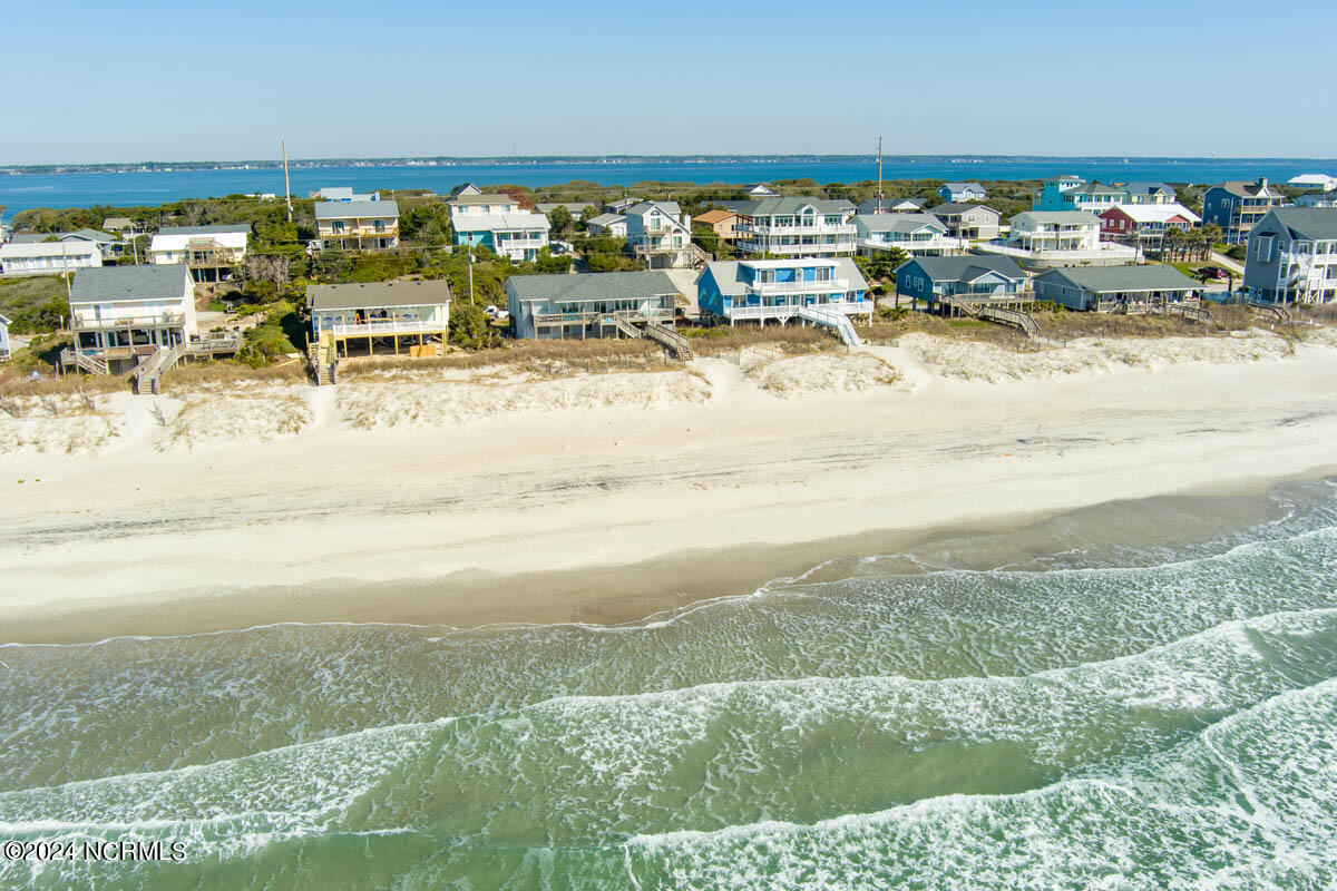 1205 Ocean Drive, Unit E & W Emerald Isle, NC 28594 - Photo 4 of 63 sound and sea aerial