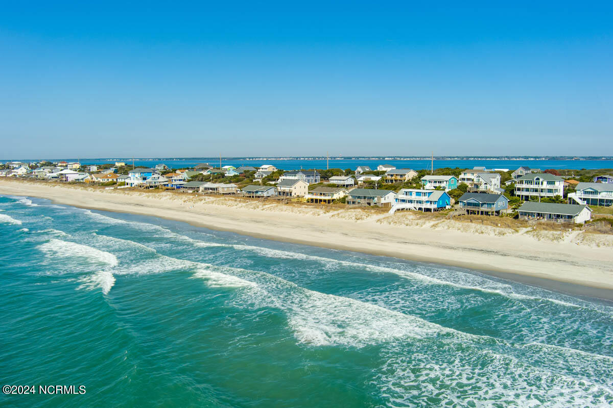 1205 Ocean Drive, Unit E & W Emerald Isle, NC 28594 - Photo 41 of 63 sea and sound aerial