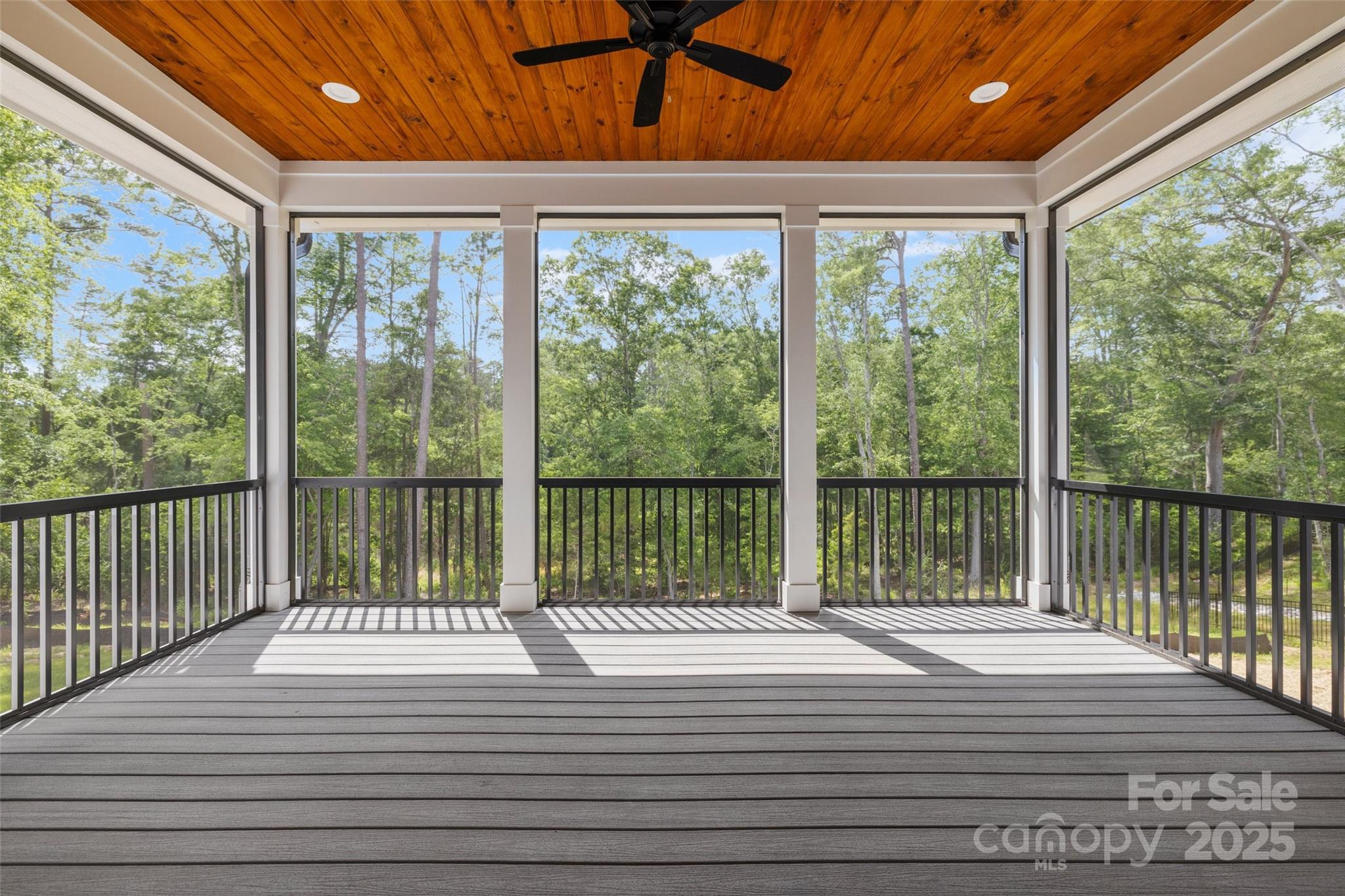 537 Riddle Mill Road Clover, SC 29710 - Photo 12 of 47 a view of a balcony with wooden floor