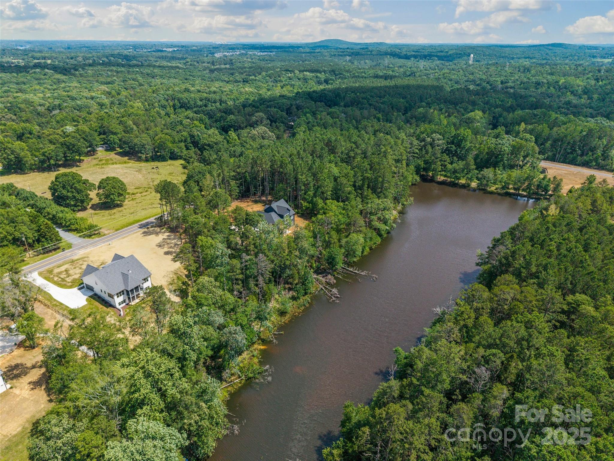 537 Riddle Mill Road Clover, SC 29710 - Photo 45 of 47 an aerial view of a house with a yard