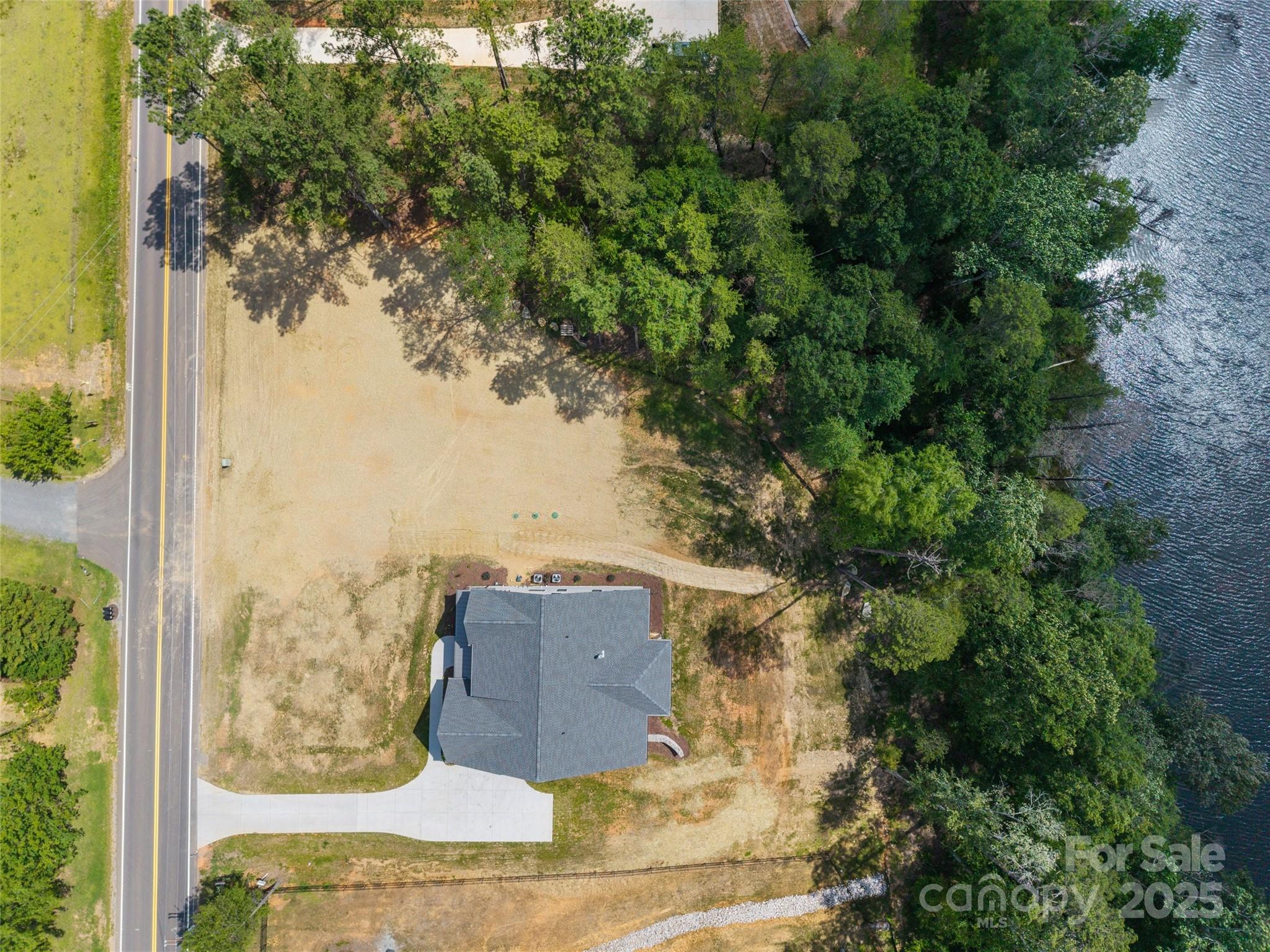 537 Riddle Mill Road Clover, SC 29710 - Photo 46 of 47 an aerial view of a residential houses with yard