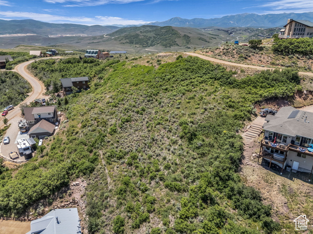 293 Ridge Top Road, Unit 184 Coalville, UT 84017 - Photo 17 of 26 Aerial view of a mountainous background