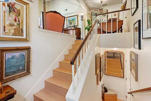 a bed room with bed and window