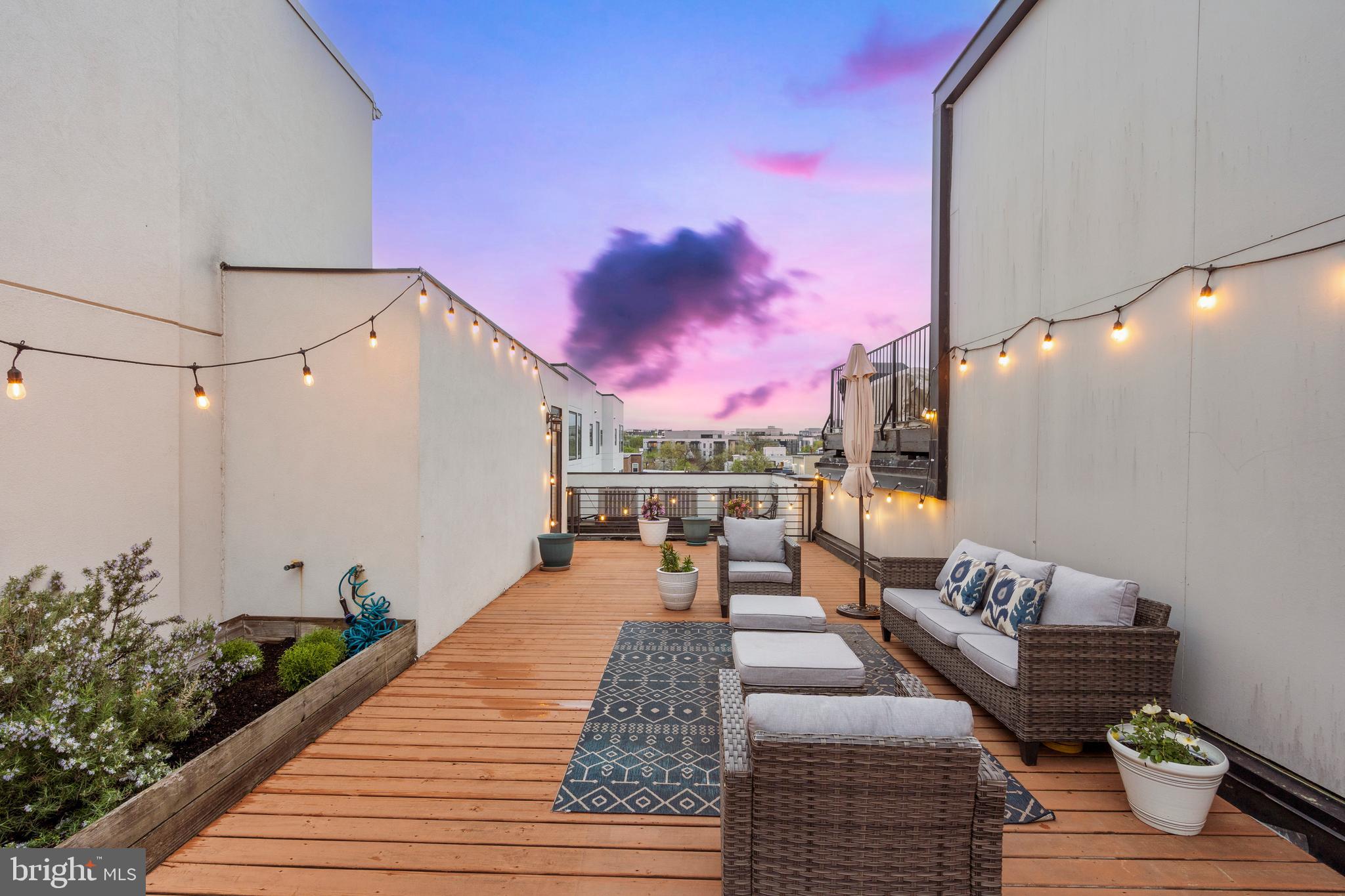 913 12th Street Northeast, Unit 4 Washington, DC 20002 - Photo 23 of 33 a outdoor space with lots of potted plants