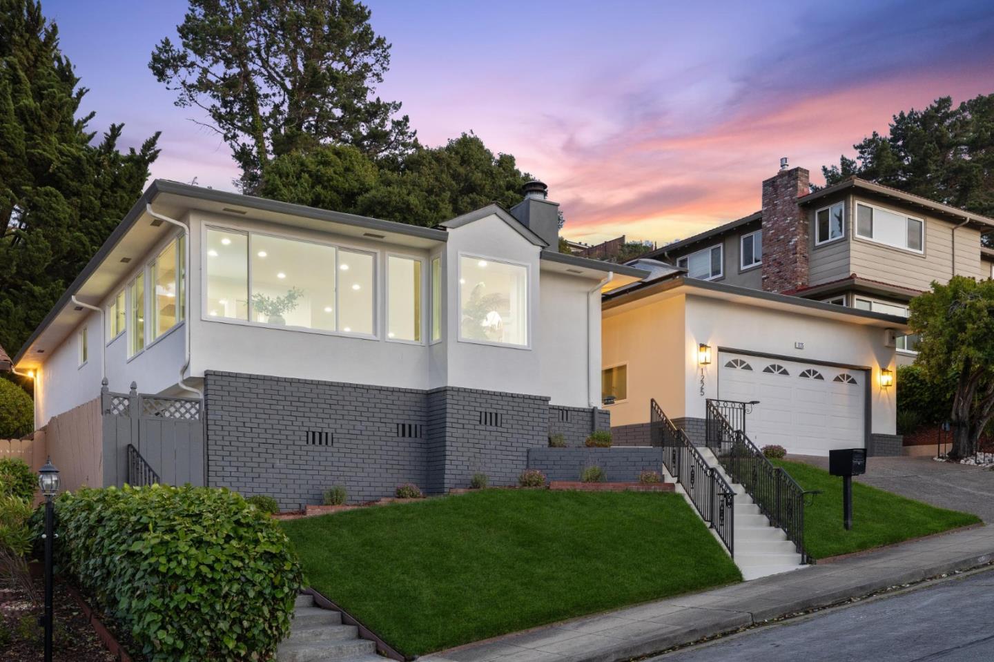 1225 Roble Road Millbrae, CA 94030 - Photo 2 of 42 a front view of a house with garden