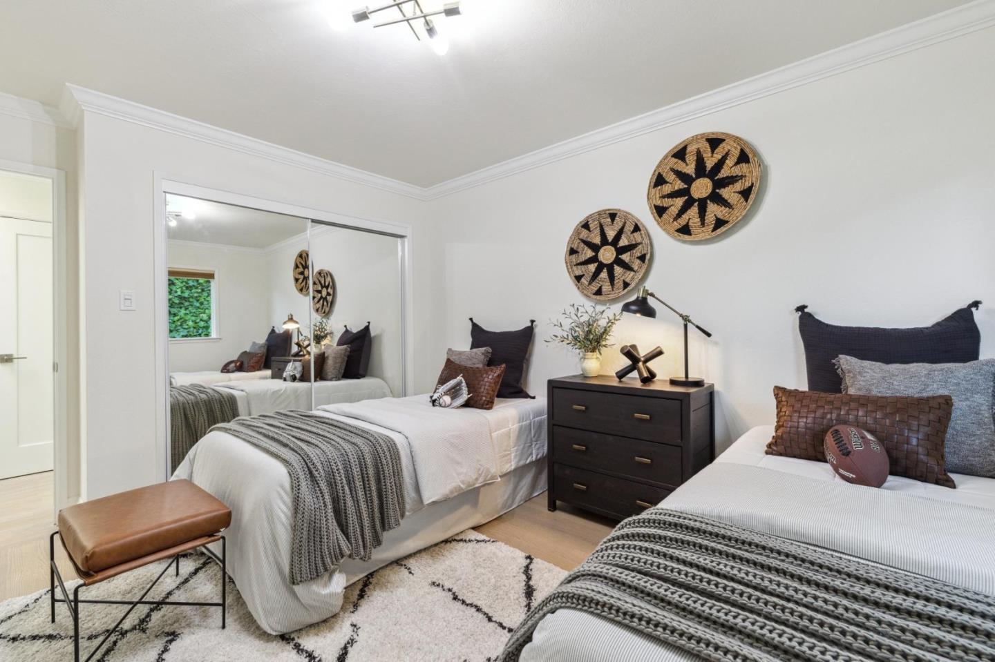 1225 Roble Road Millbrae, CA 94030 - Photo 30 of 42 a bed room with two bed and a chair