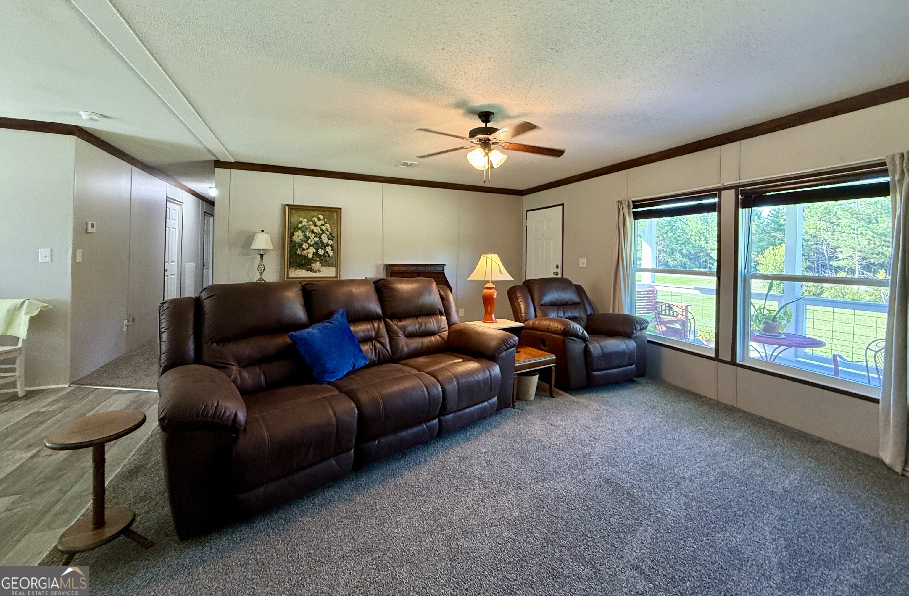 1430 Old Poor Robin Road Sylvania, GA 30467 - Photo 4 of 30 a living room with furniture and a large window