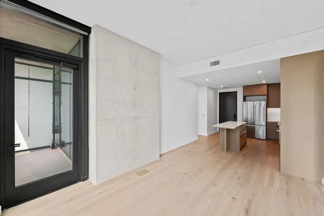 a view of a living room