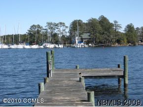 905 Fork Point Road Oriental, NC 28571 - Photo 3 of 9 5+' Consistent waterdepths at Dock