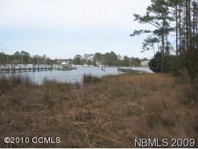 905 Fork Point Road Oriental, NC 28571 - Photo 4 of 9 View of lot from Dock