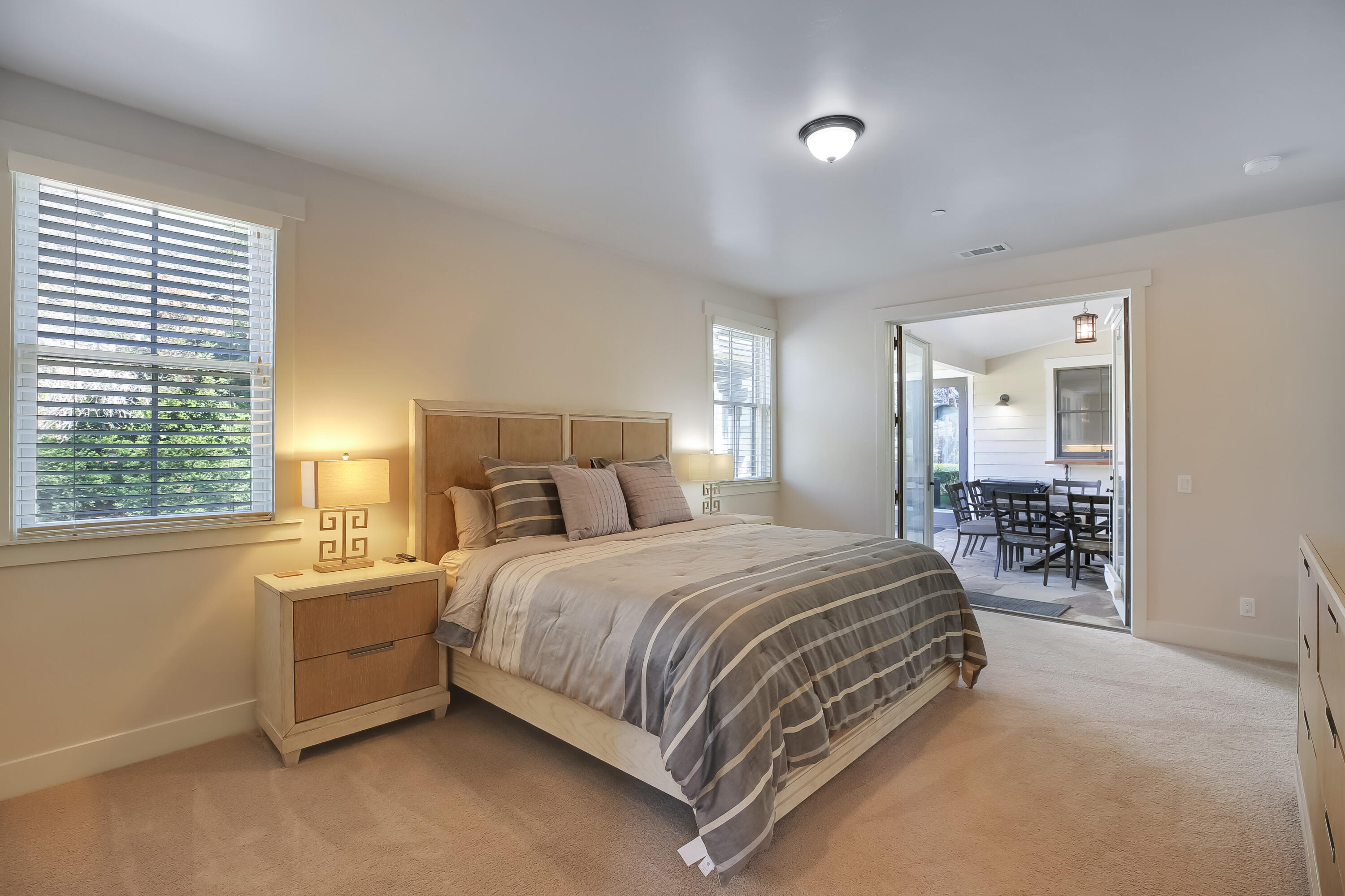 1030 Cambridge Drive Santa Barbara, CA 93111 - Photo 22 of 35 a bedroom with a bed and a large window