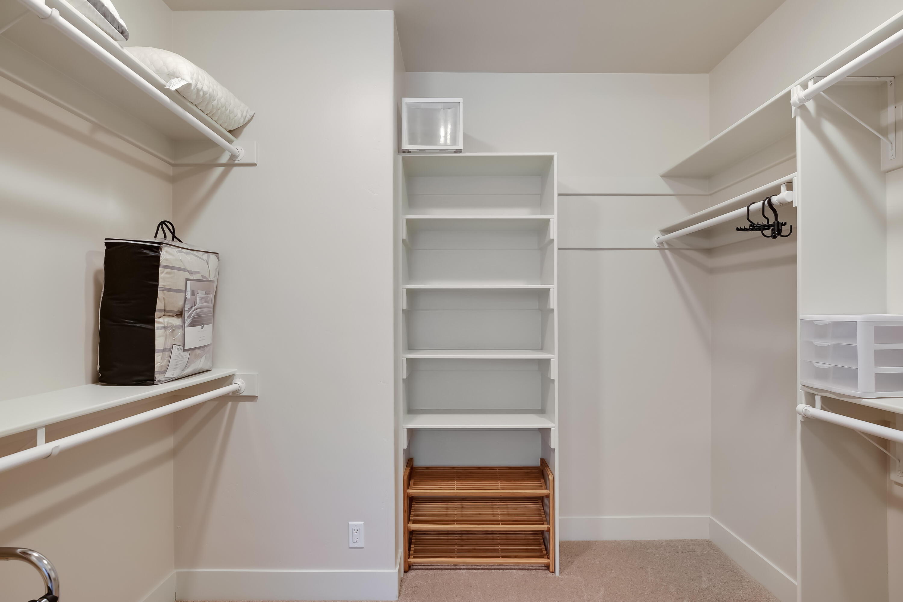 1030 Cambridge Drive Santa Barbara, CA 93111 - Photo 28 of 35 a view of walk in closet with empty racks