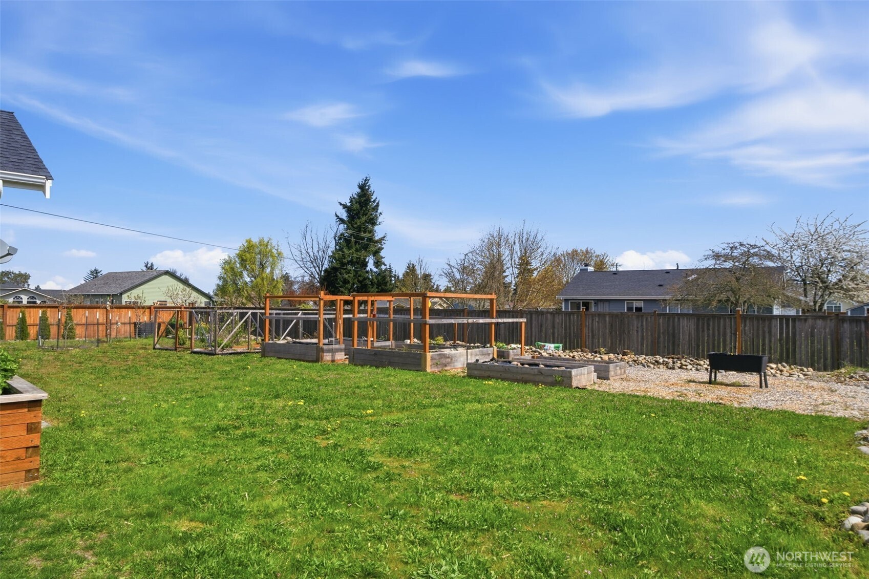 35 Viking Way Sequim, WA 98382 - Photo 33 of 39 a view of a house with a yard and sitting area