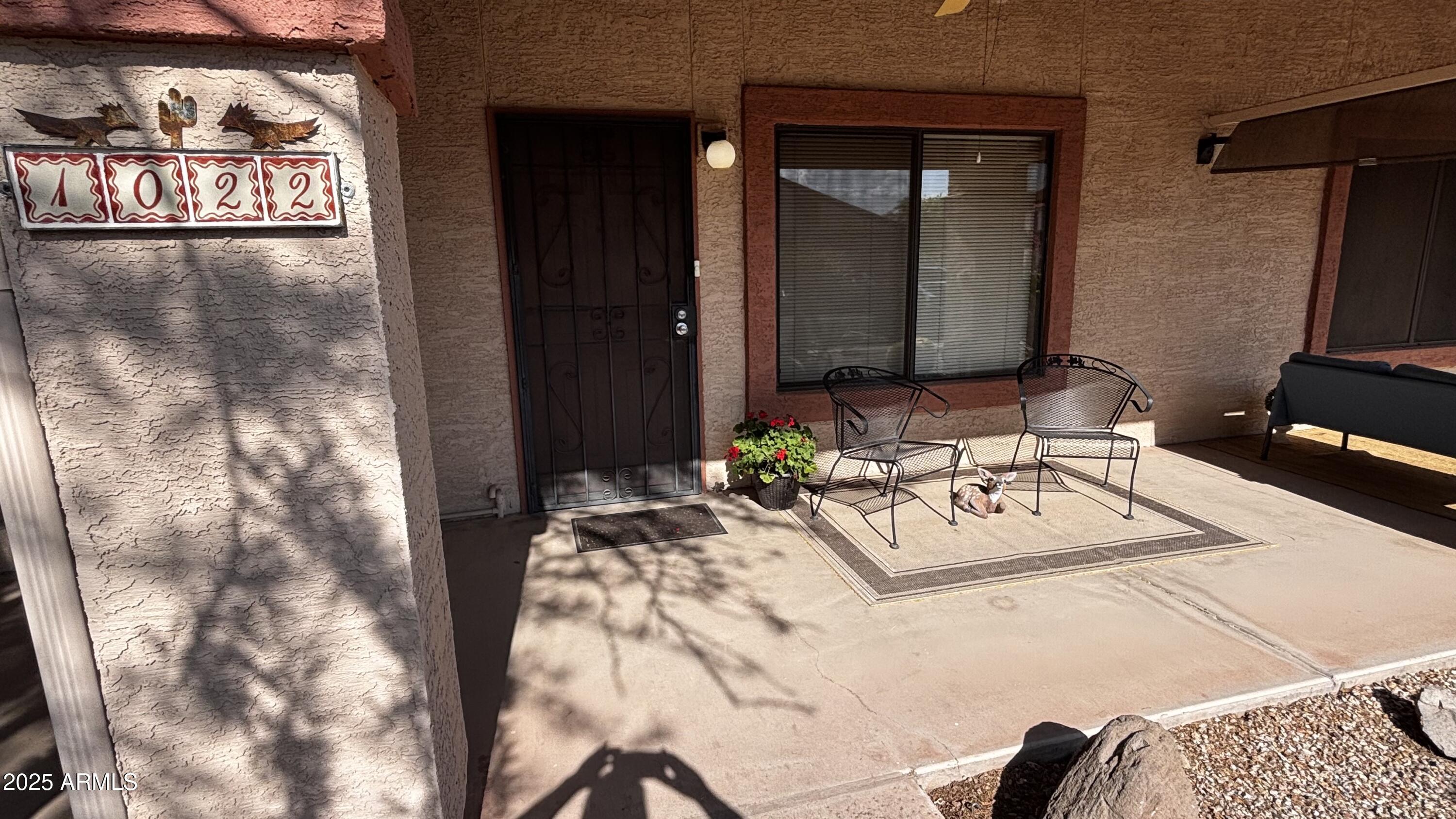 1440 North Idaho Road, Unit 1022 Apache Junction, AZ 85119 - Photo 8 of 20 Front Patio