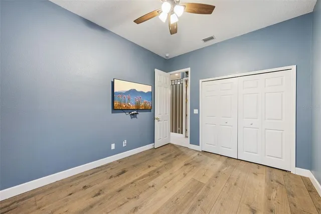 a view of a livingroom with a flat screen tv
