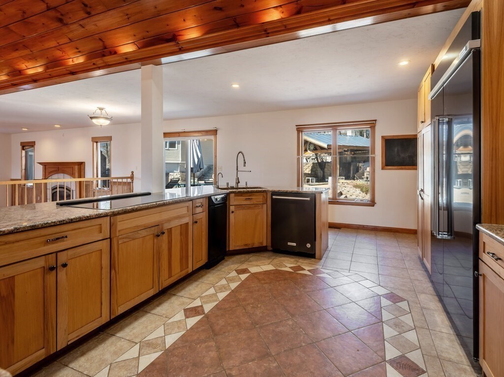 4 Thurston Hill Road Rutland, MA 01543 - Photo 7 of 35 a large kitchen with a large counter space and stainless steel appliances