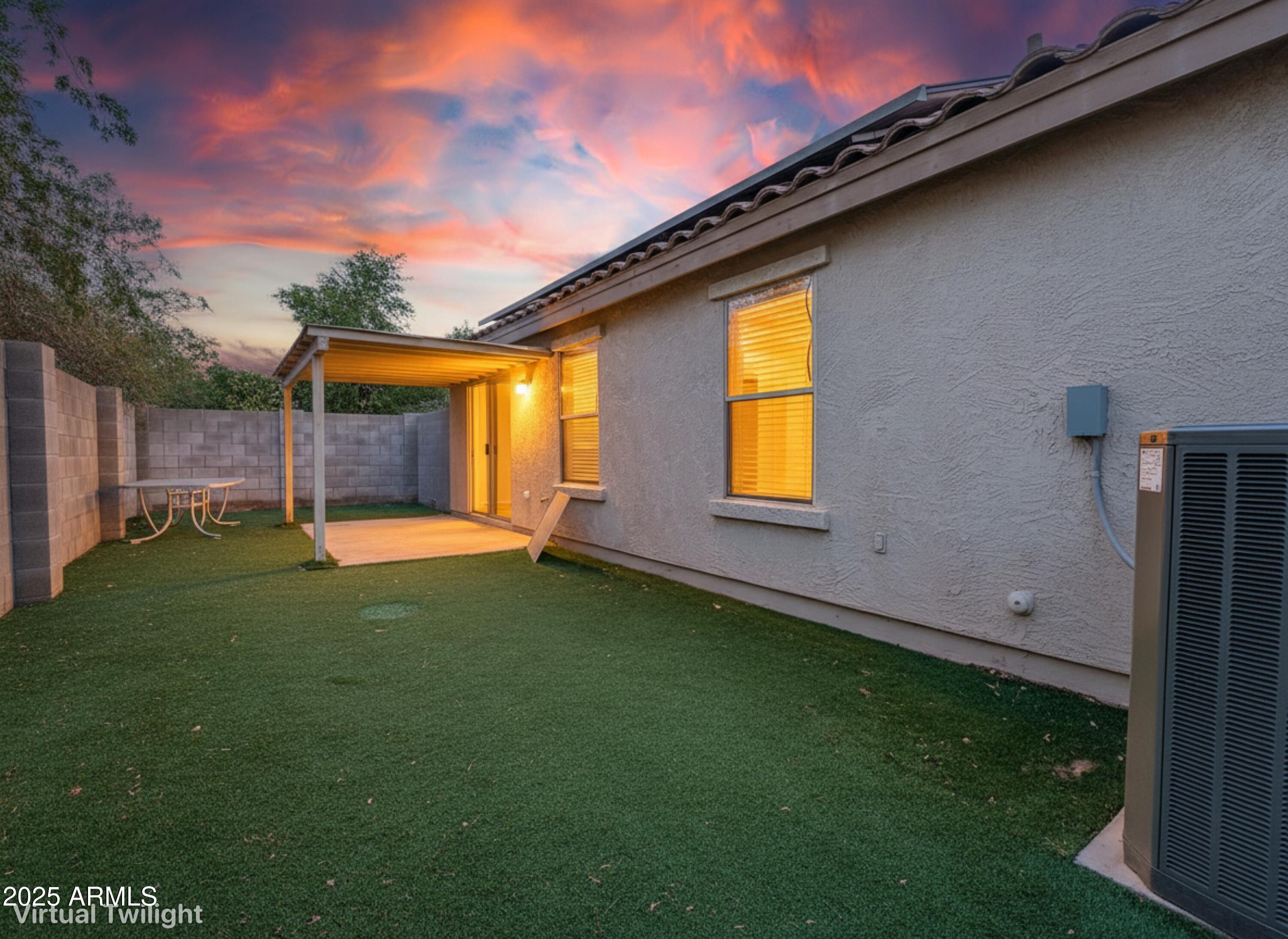 1042 South Clancy Circle Mesa, AZ 85208 - Photo 2 of 14 a view of outdoor space yard and balcony