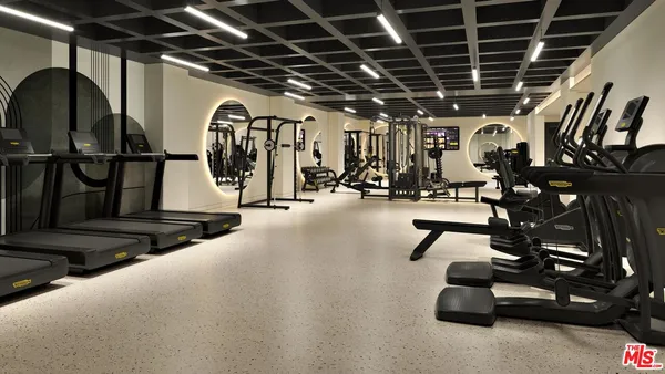 a view of gym