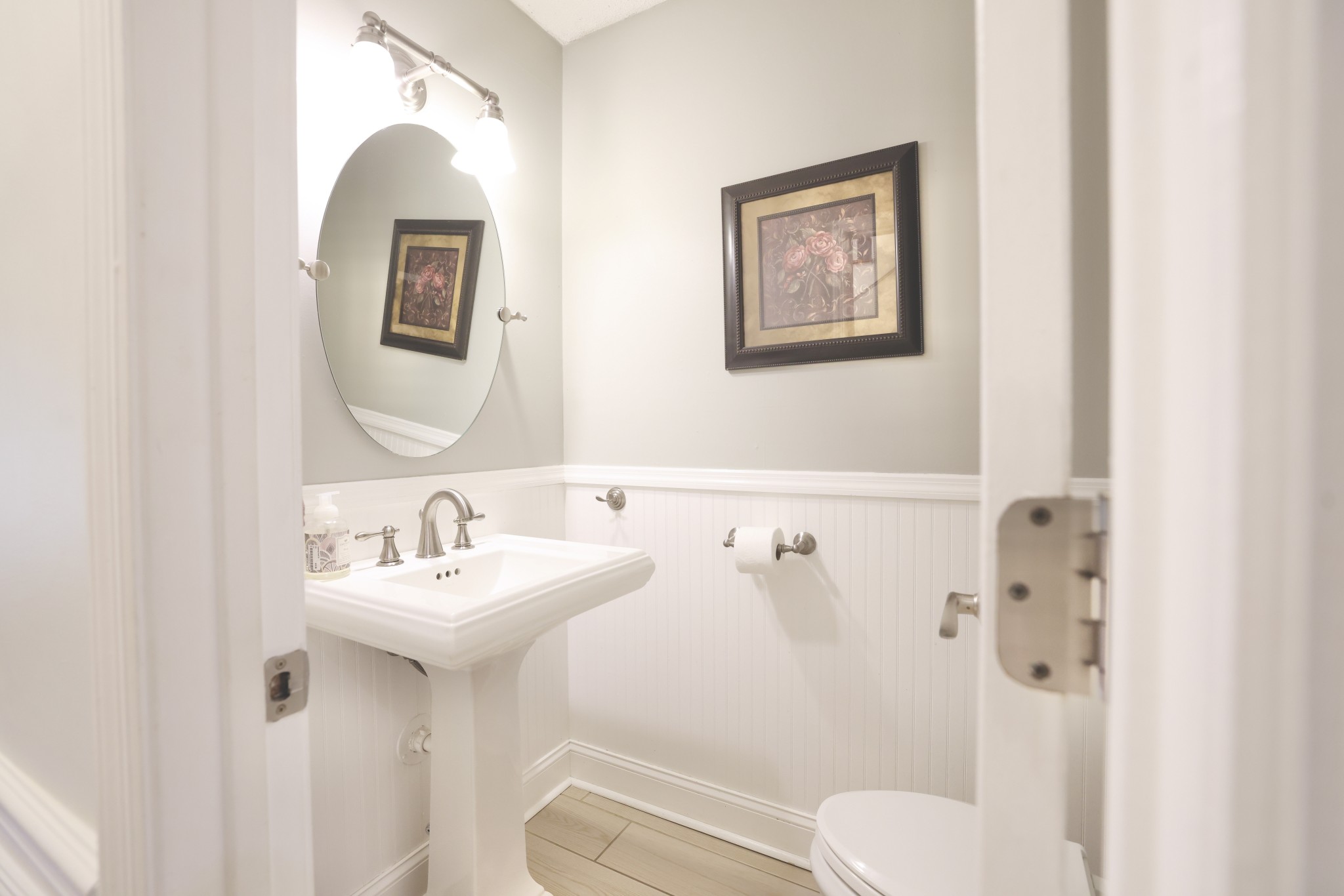 1809 Hidden Ridge Circle Mount Juliet, TN 37122 - Photo 11 of 45 a bathroom with a toilet sink and mirror