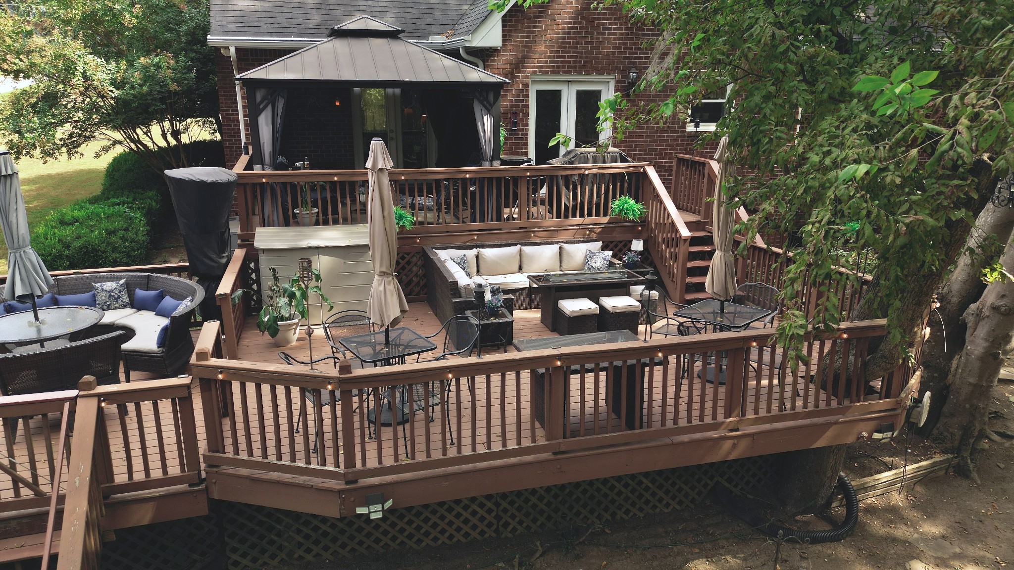 1809 Hidden Ridge Circle Mount Juliet, TN 37122 - Photo 35 of 45 a view of a brick house with large trees
