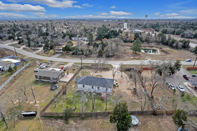an aerial view of a city with lots of residential buildings