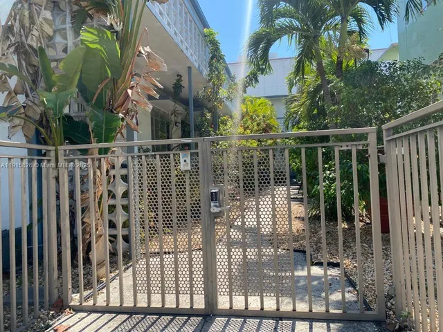 a view of street from balcony