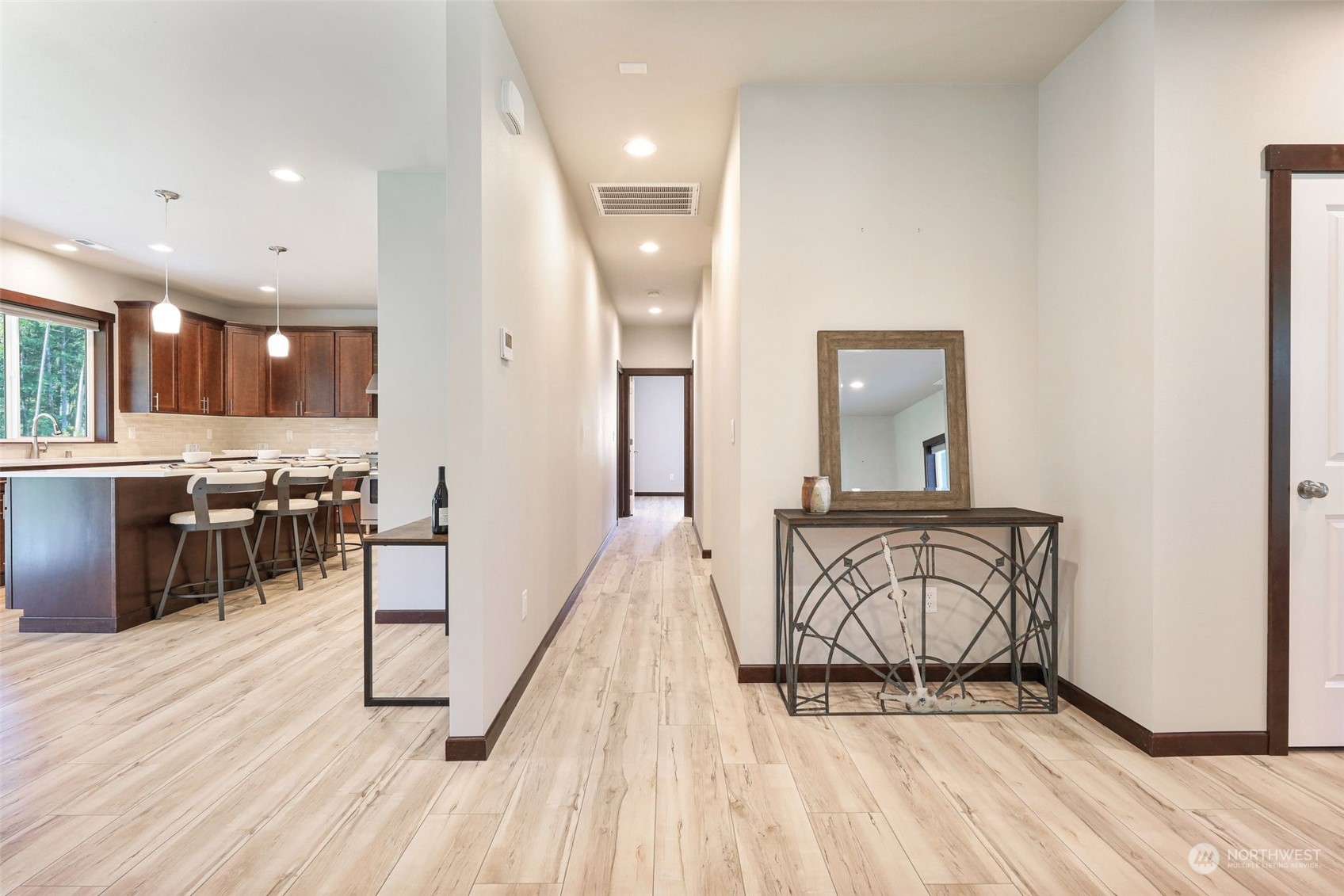 36016 Mann Road Sultan, WA 98294 - Photo 21 of 39 a view of a hallway with wooden floor